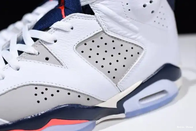 Bmlin Grey-Sail Tinker Retro 23-Neutral Infrared 384664-104 Jordan White 6 Air 0508